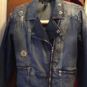 INC jeans jacket